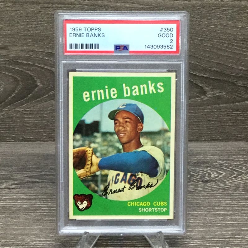 1959 Topps Ernie Banks #350 front