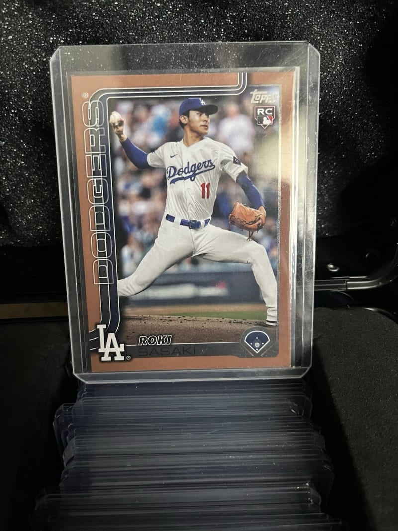 2025 Topps Roki Sasaki #558 front