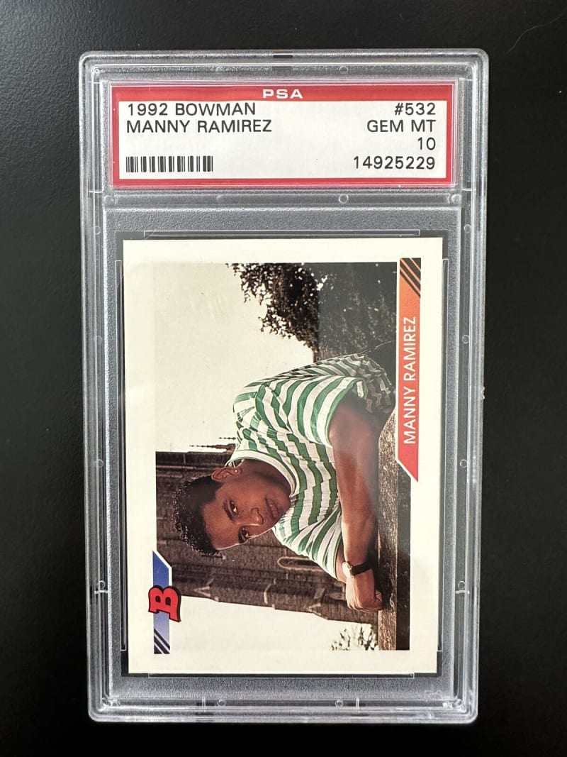 1992 Bowman Manny Ramirez #532 front