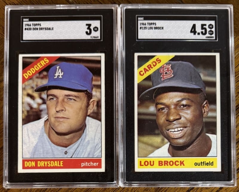1966 Topps Lou Brock #125 front
