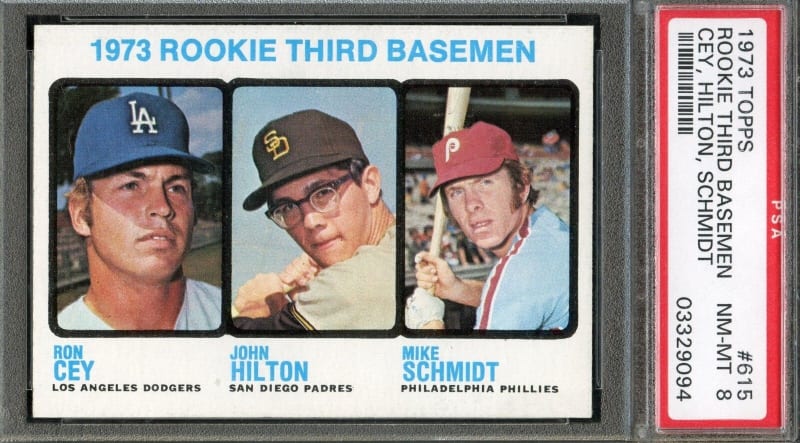 1973 Topps Mike Schmidt #615 front