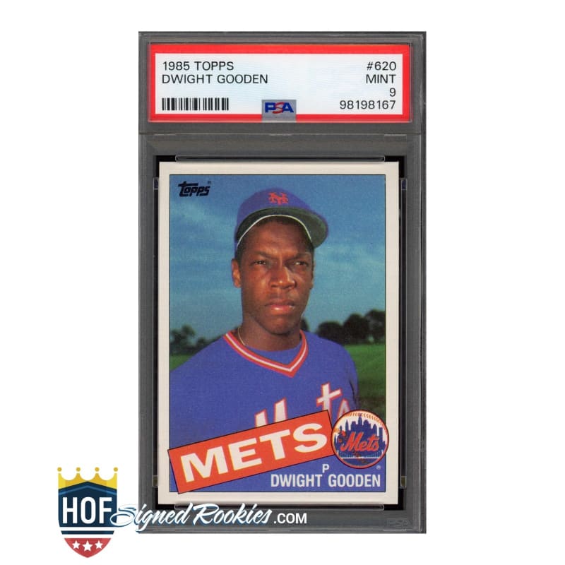 1985 Topps Dwight Gooden #620 front