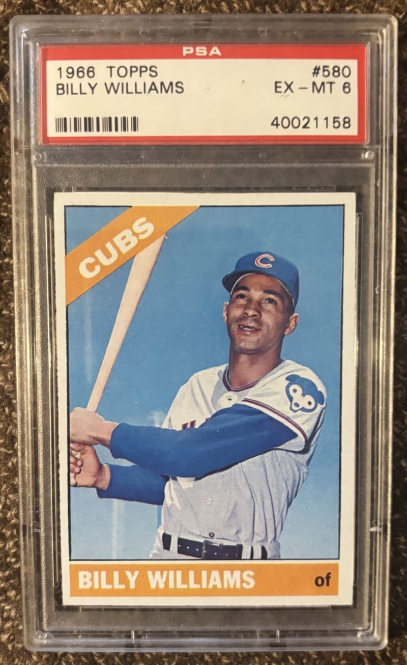 1966 Topps Billy Williams #580 front