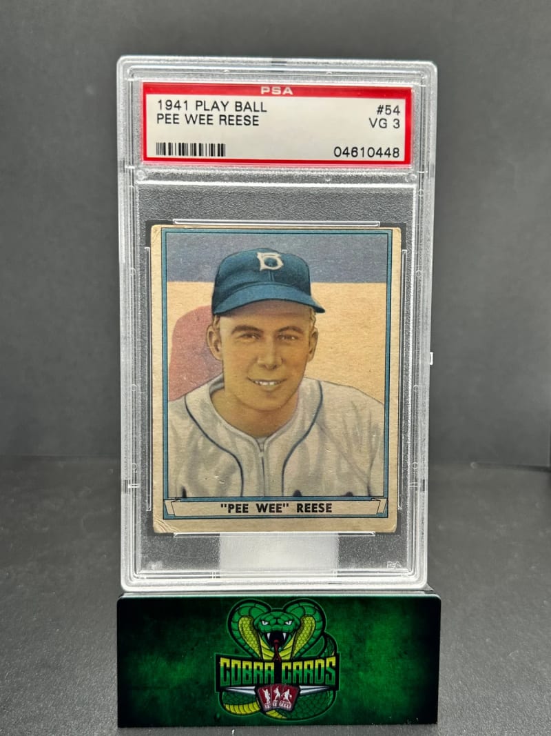 1941 Gum Inc. Play Ball Pee Wee Reese #54 front