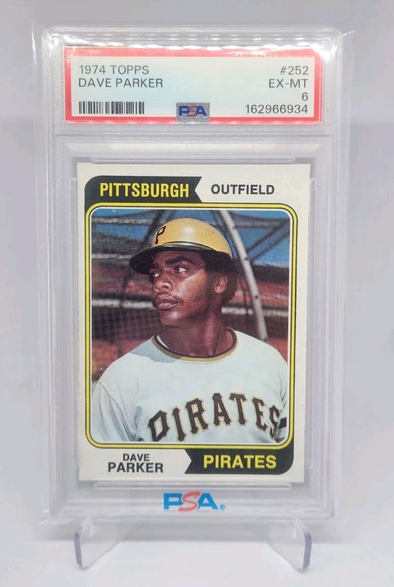 1974 Topps Dave Parker #252 front