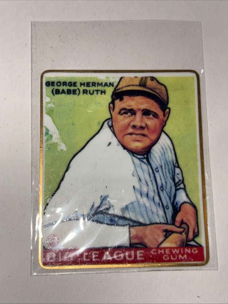 1933 Goudey Babe Ruth #181 front