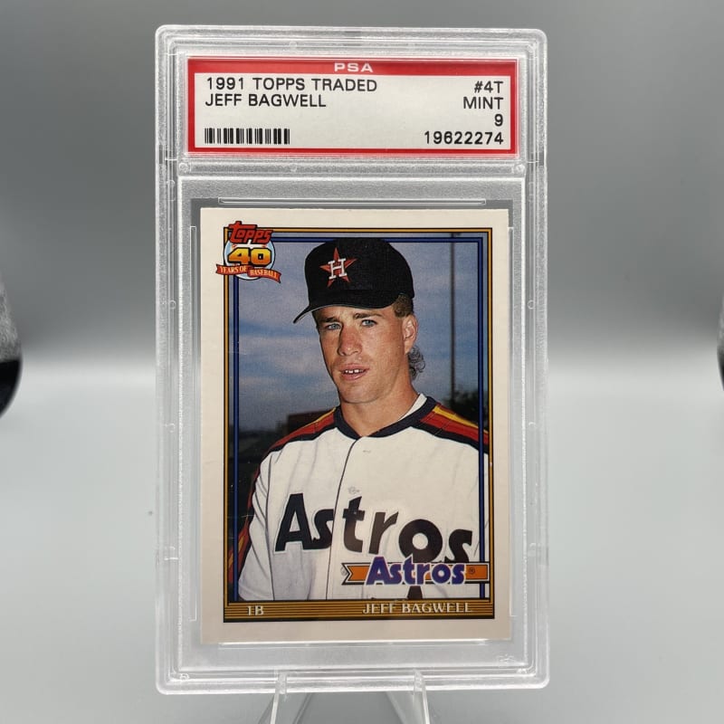 1991 Topps Traded Jeff Bagwell #4T front