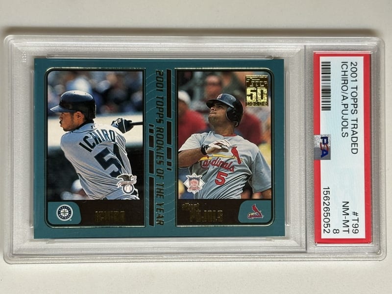 2001 Topps Traded Ichiro Suzuki #T206 front