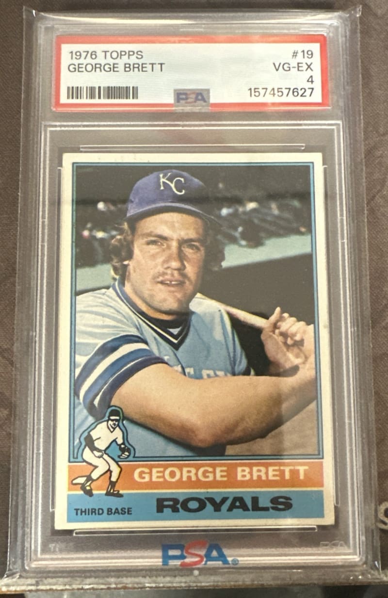1976 Topps George Brett #19 front