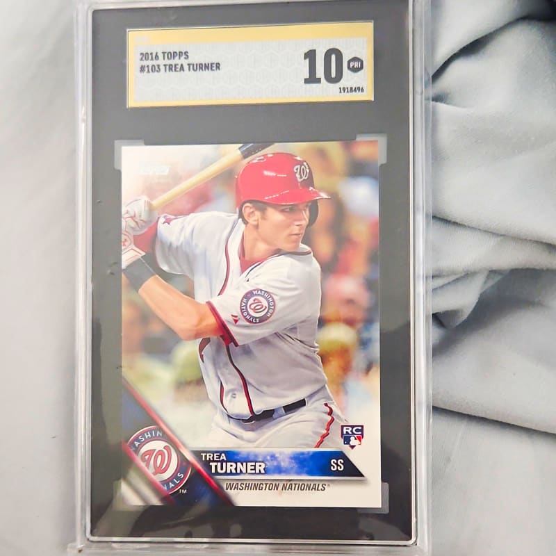 2016 Topps Trea Turner #103 front