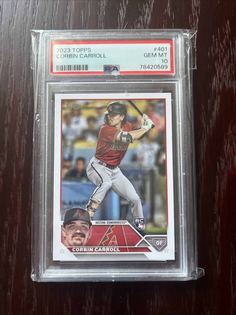 2023 Topps Corbin Carroll #401 front