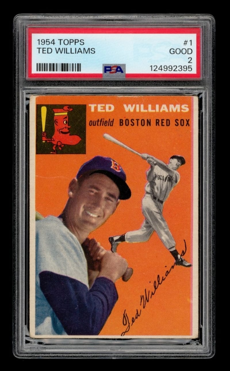 1954 Topps Ted Williams #1 front