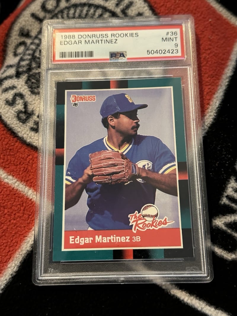 1988 Donruss The Rookies Edgar Martinez #36 front