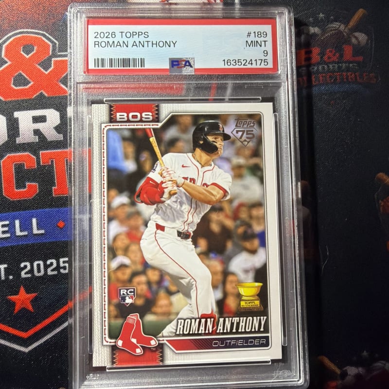 2026 Topps Roman Anthony #189 front