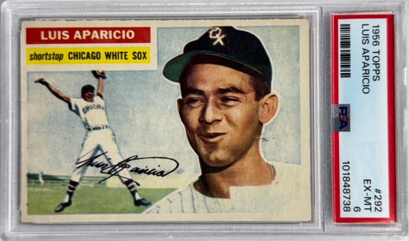 1956 Topps Luis Aparicio #292 front
