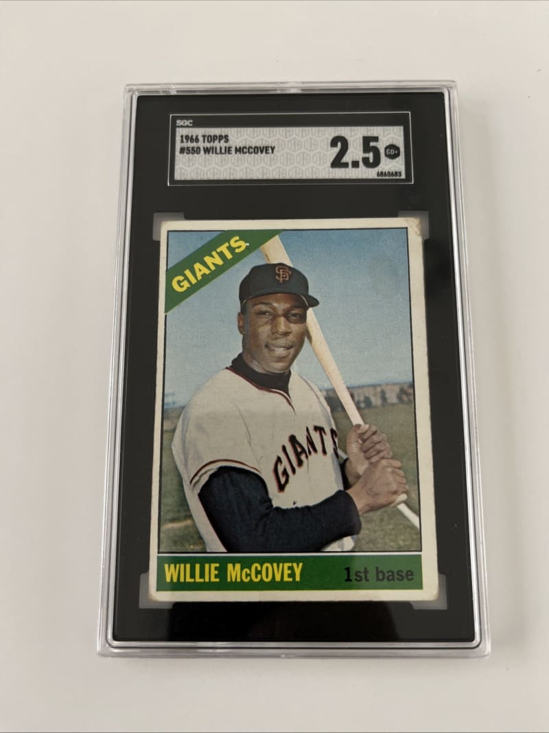 1966 Topps Willie McCovey #550 front