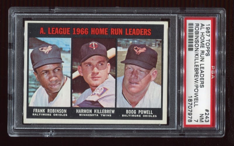 1967 Topps Harmon Killebrew #460 front