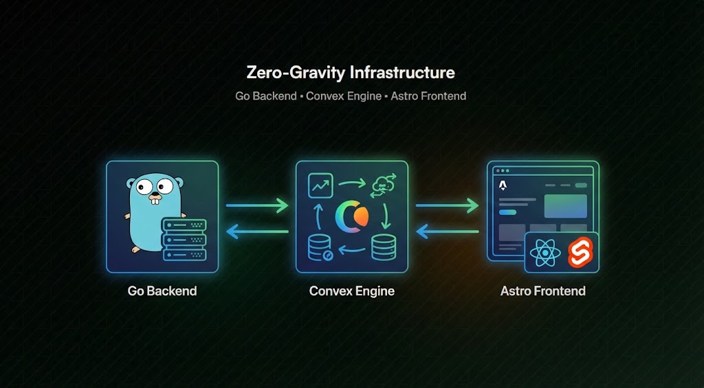 LaventeCare Platform Architectuur: Go Backend, PostgreSQL, Astro Frontend