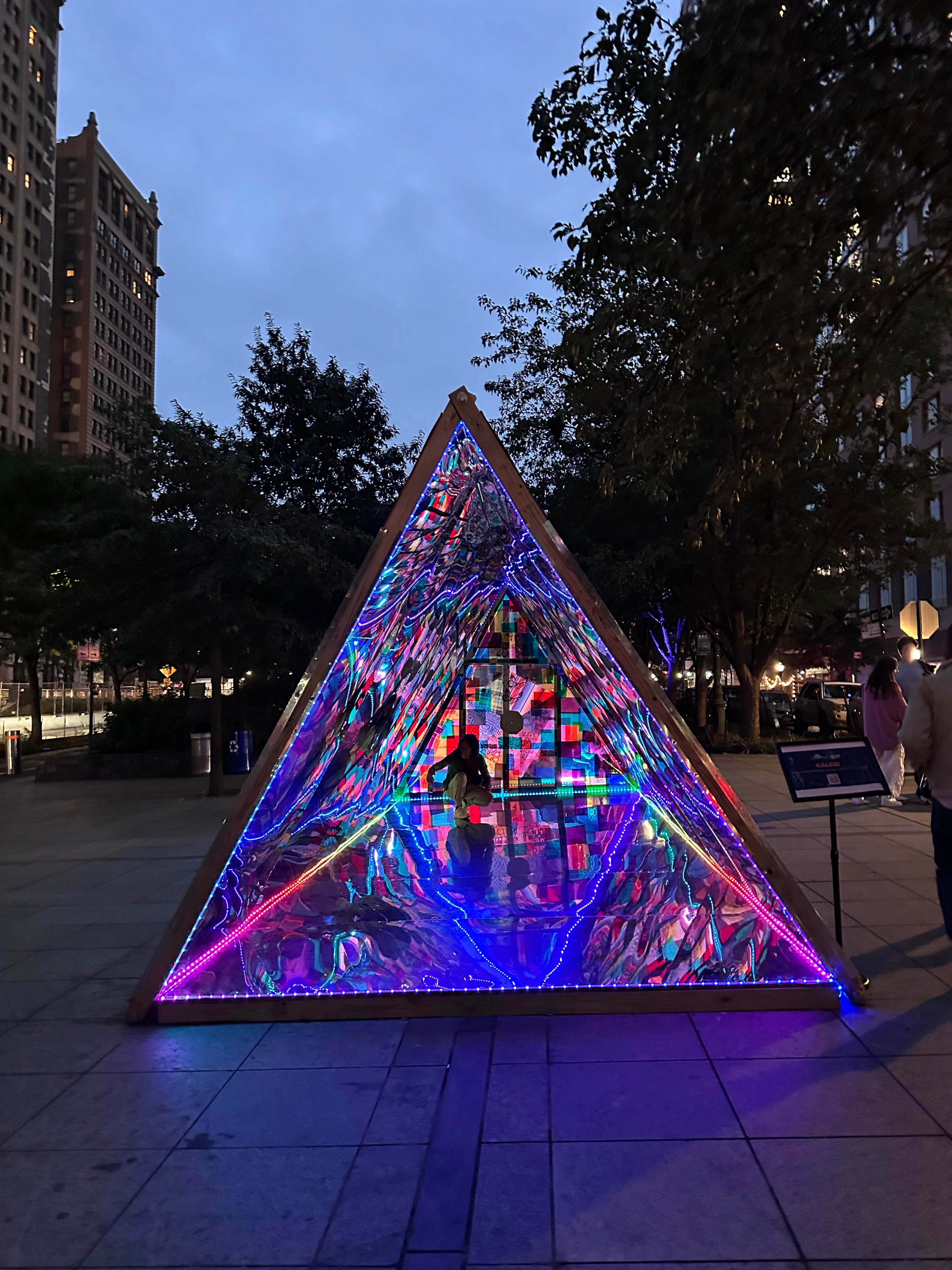 🌟 Illumination at Wagner Park: A Night of Lights ✨