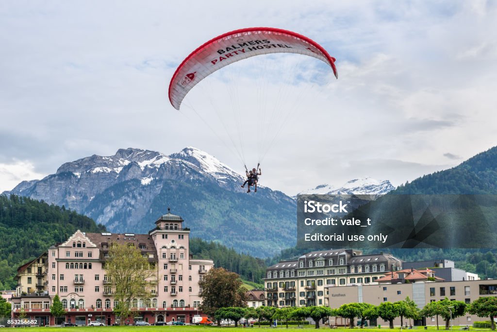 Paragliding Over Interlaken