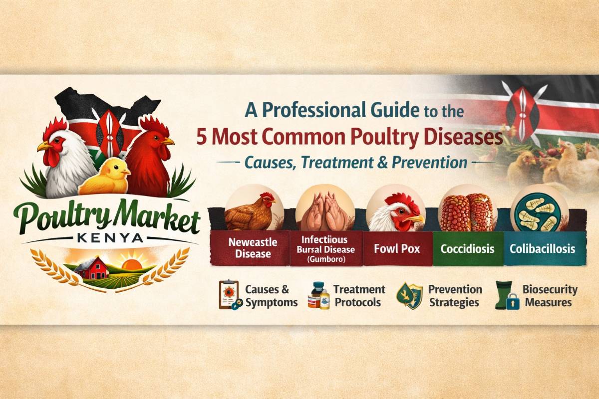 A Professional Guide to the 5 Most Common Poultry Diseases in Kenya: Causes, Treatment & Prevention