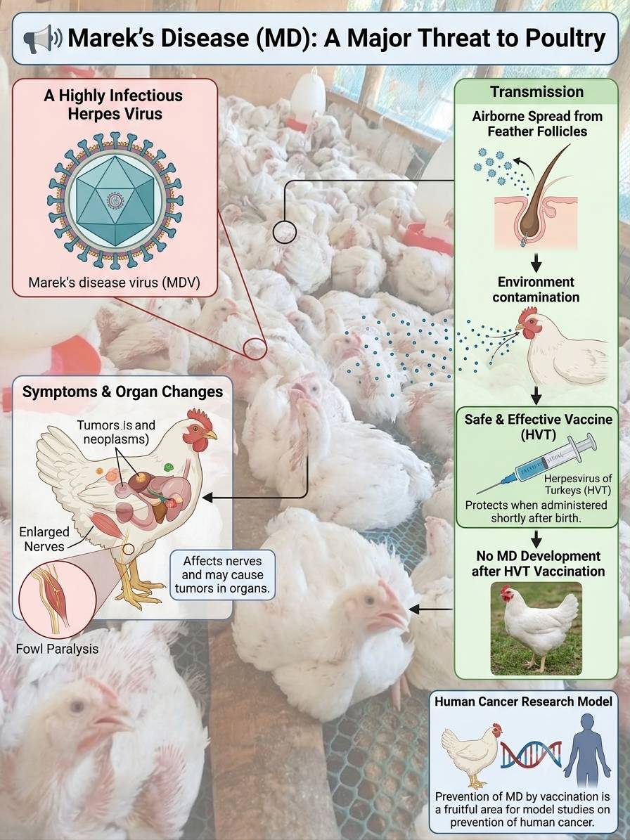 Marek's Disease in Poultry: A Comprehensive Guide for Kenyan Farmers