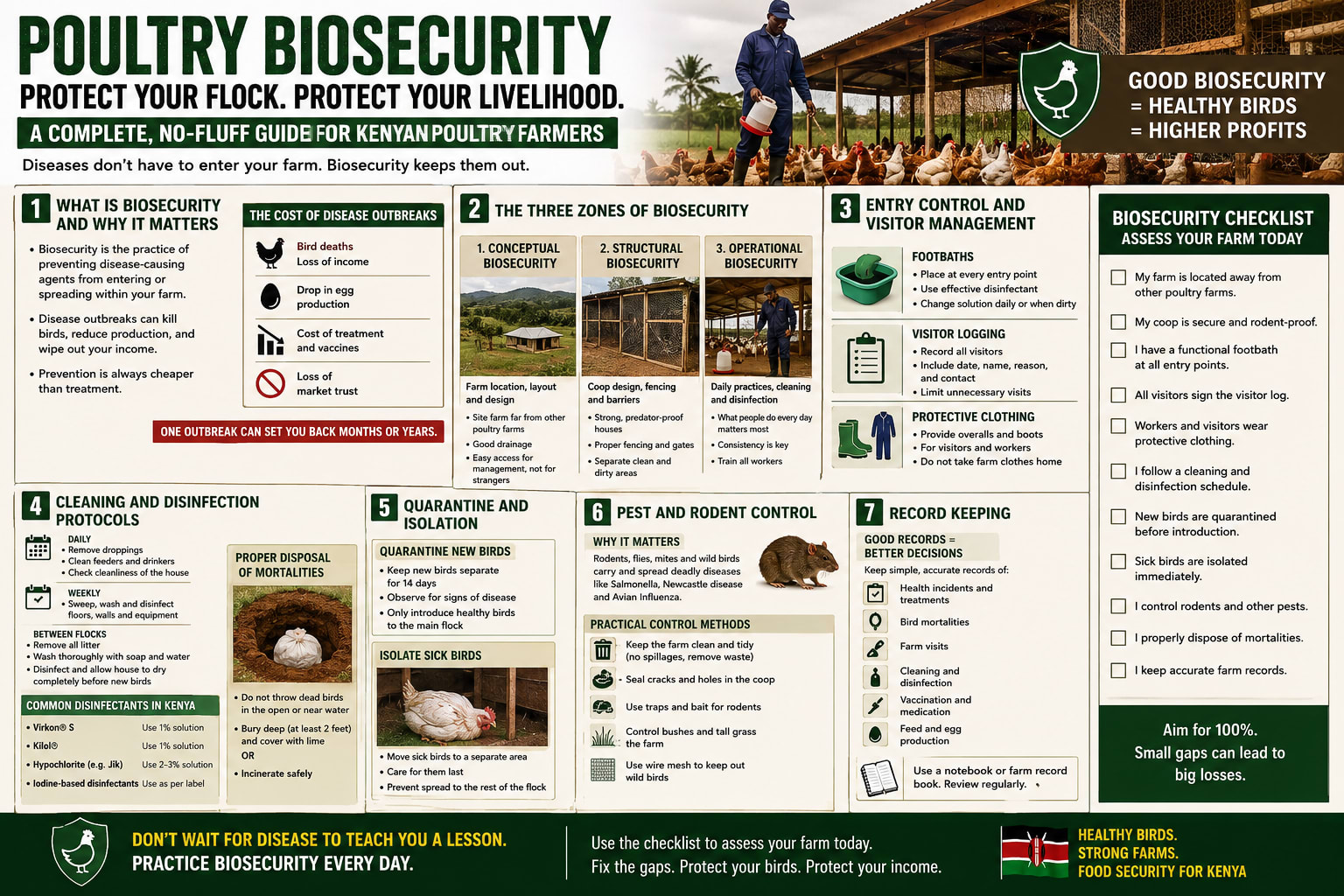 Biosecurity in Poultry Farming: A Complete Guide for Kenyan Farmers