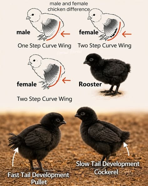 How to Accurately Sex Day-Old and Young Chicks: Mastering Wing & Tail Feather Techniques
