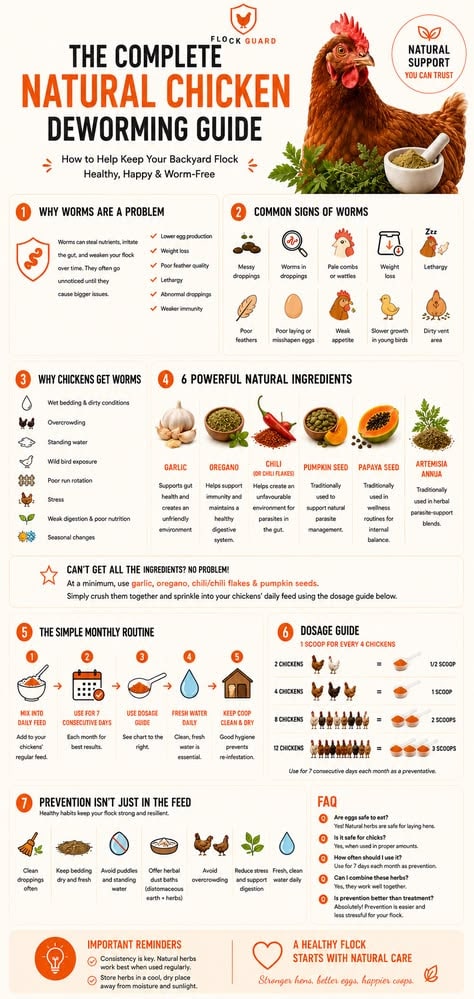 Natural Chicken Deworming Guide