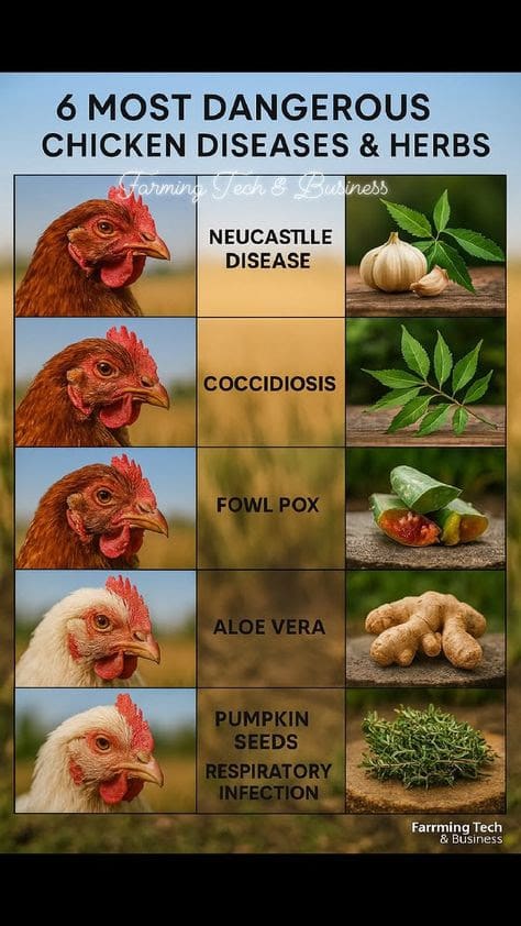 6 Dangerous Chicken Diseases: Signs & Prevention