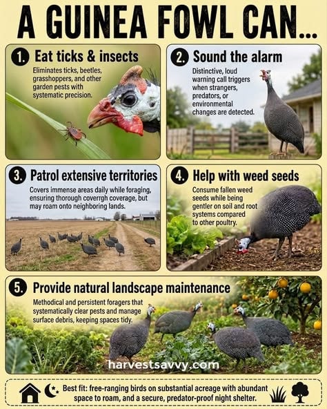 5 Essential Benefits of Guinea Fowl for Your Farm