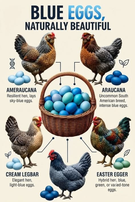 4 Chicken Breeds That Lay Beautiful Blue Eggs