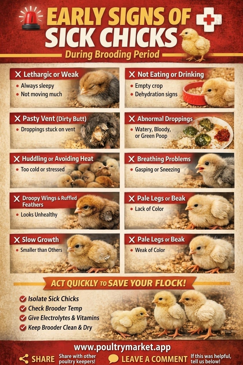 Early Signs of Sick Chicks: Warning Signs to Know
