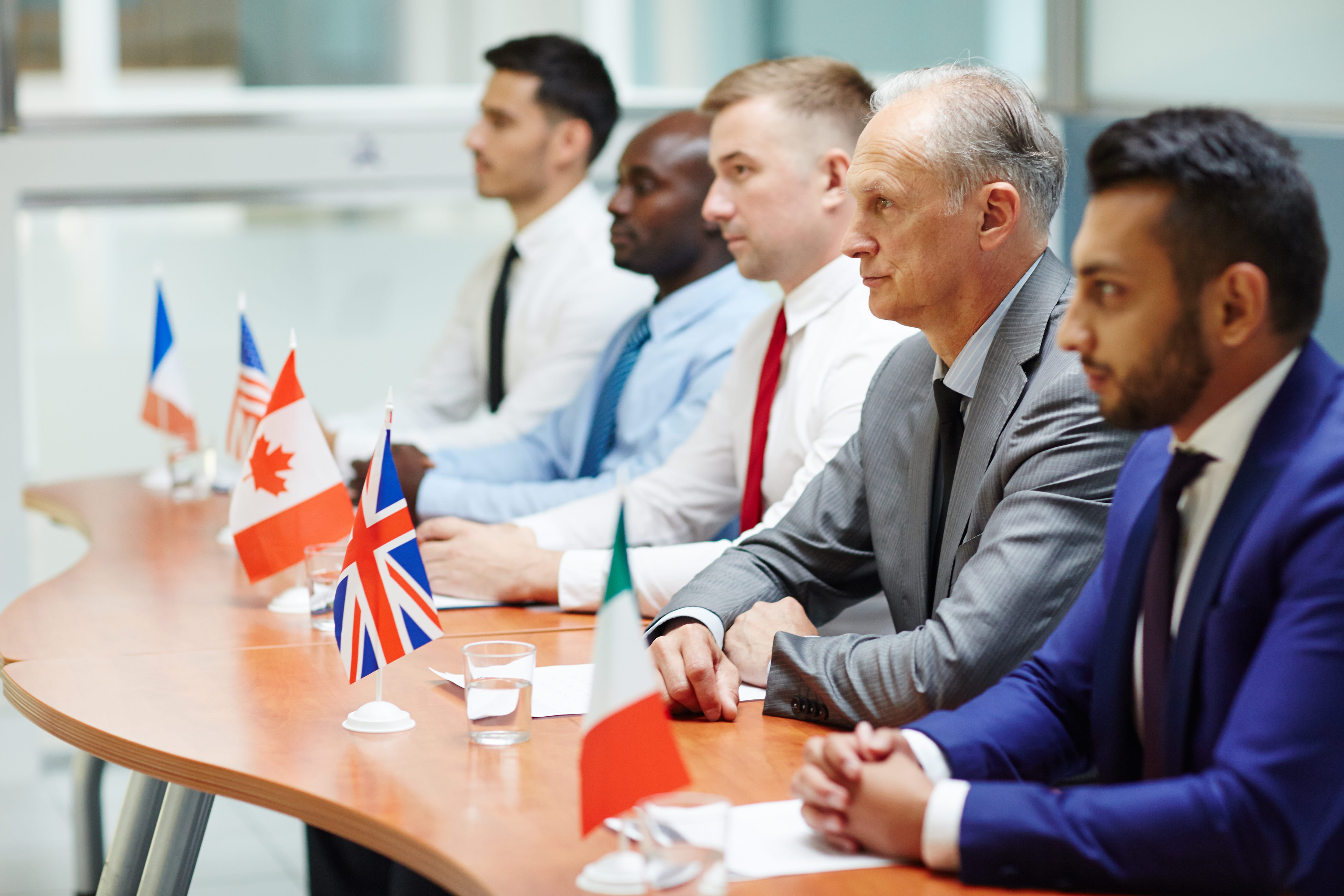 International delegates meeting