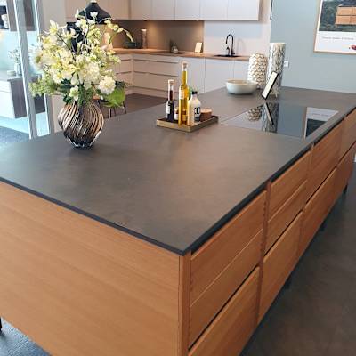 Dekton 'Eter' bordplade inkl. Neff kogeplade