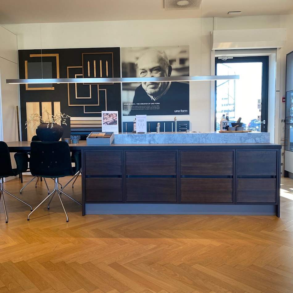 Udstillingskøkken - Copenhagen Røget Eg