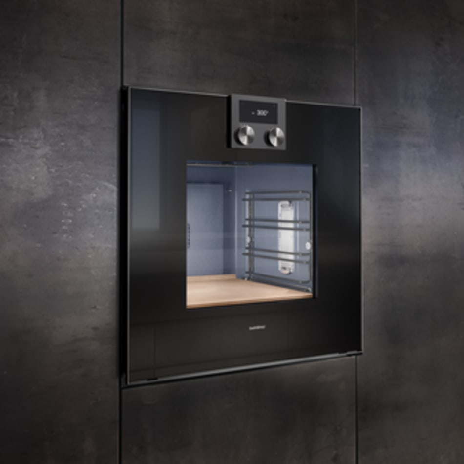 GAGGENAU Serie 400 Ovn + kombi dampovn Antrazit (NYE i original emballage)