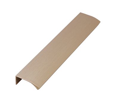 Edge straight borstad mässing längd 200mm Edge straight borstad mässing längd 200mm