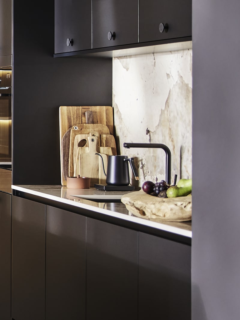 Magnet's Mindful World kitchen concept - An amalgamation of two contemporary kitchen ranges, creating elegance in contrast – and crafted woodwork, inspired by wood craft.