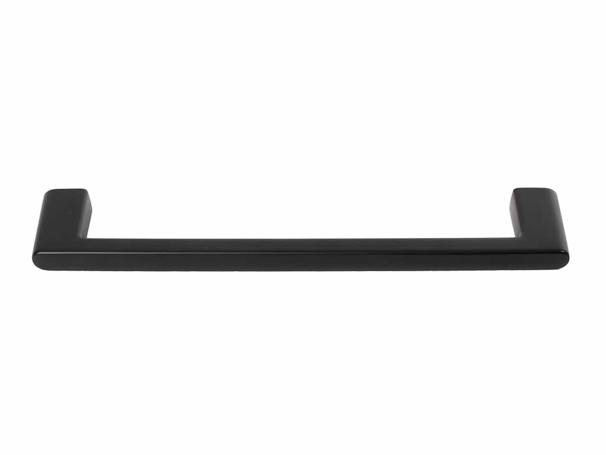 Fagott sort matt cc160mm knotter og håndtak norema kjøkken