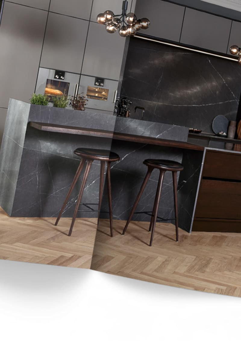 Stop by one of our showrooms and get your copy of our kitchen magazine