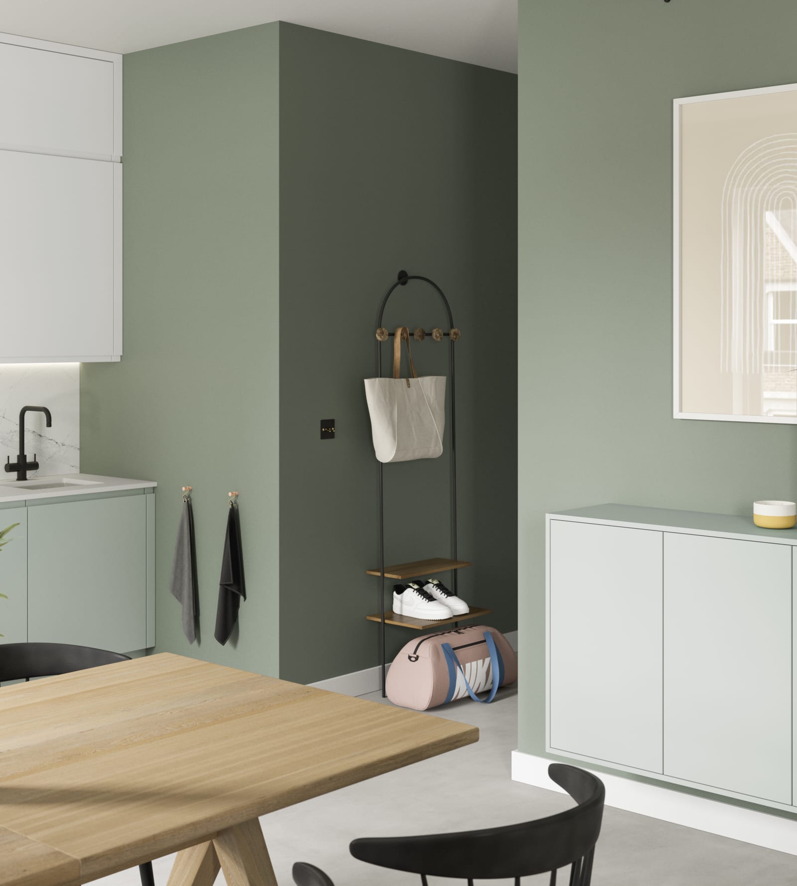 Feature wall clearance paint ideas