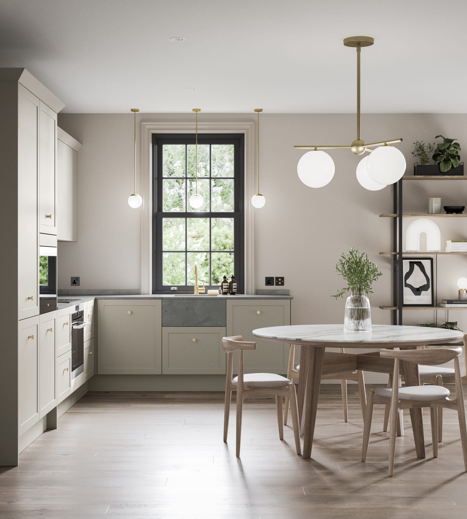 How to make a kitchen look cosy