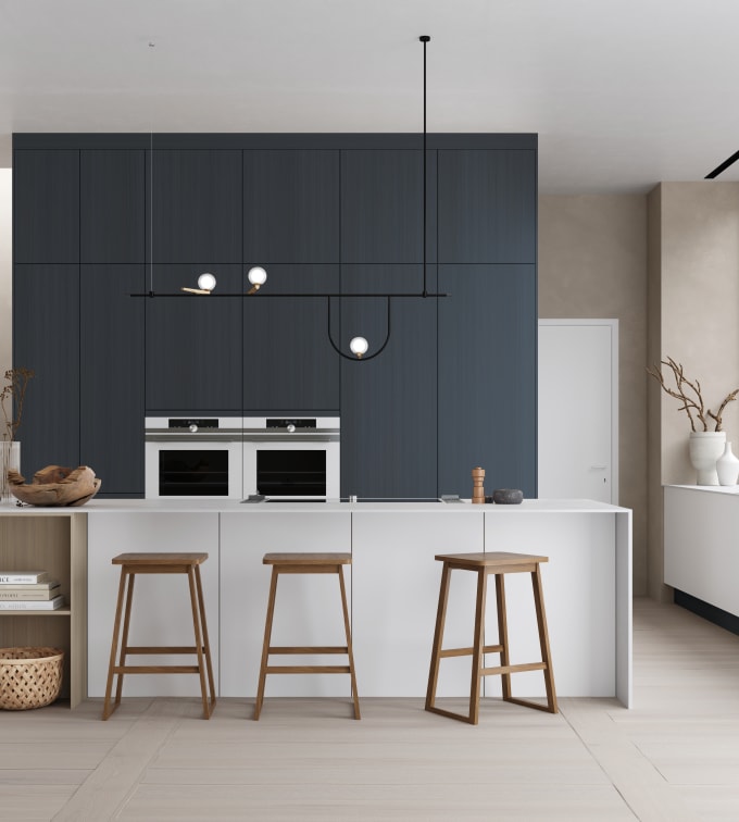 Favn er et kvalitetskjøkken inspirert av naturen. En vakker front i stående finer som gir hele kjøkkenet liv. Favn er et nordisk kjøkken som lett kan kombineres med både lysere og mørkere farger, eller ton-i-ton med andre naturnære farger.