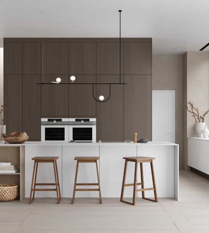 Favn er et kvalitetskjøkken inspirert av naturen. En vakker front i stående finer som gir hele kjøkkenet liv. Favn er et nordisk kjøkken som lett kan kombineres med både lysere og mørkere farger, eller ton-i-ton med andre naturnære farger.