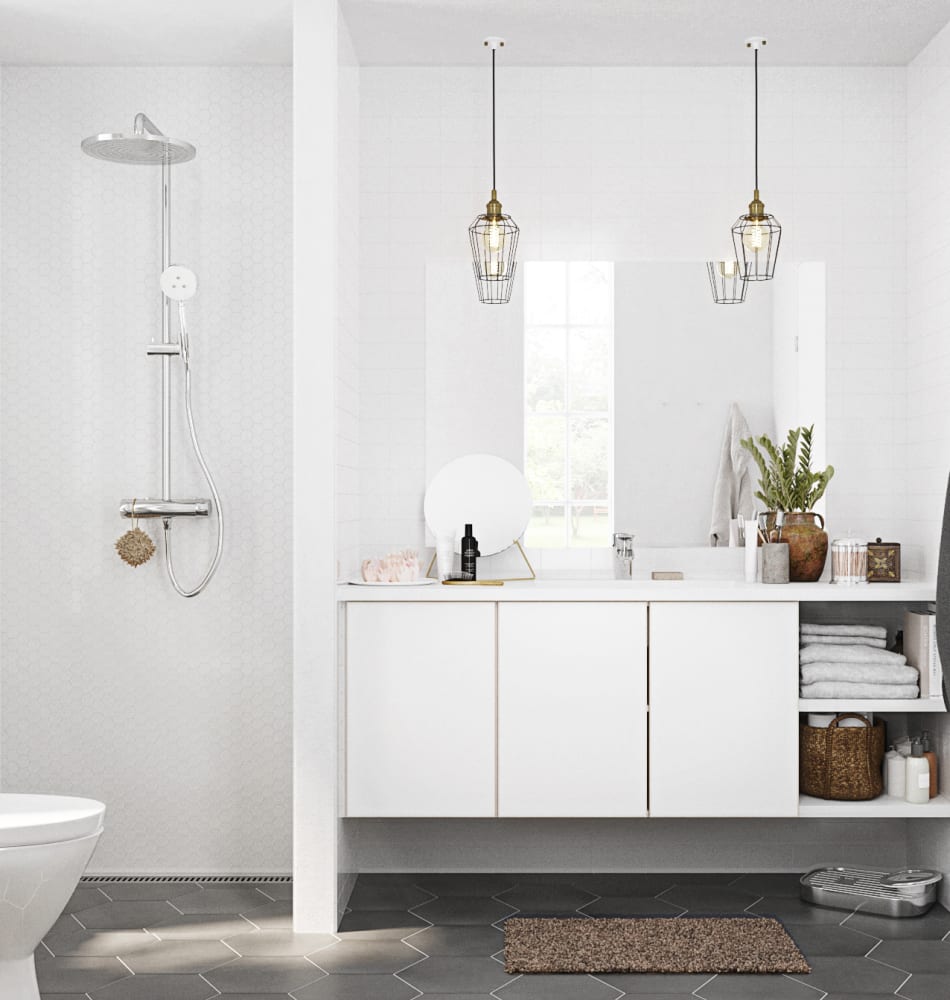 Tidløst bad - bad med elegant og flott design | HTH