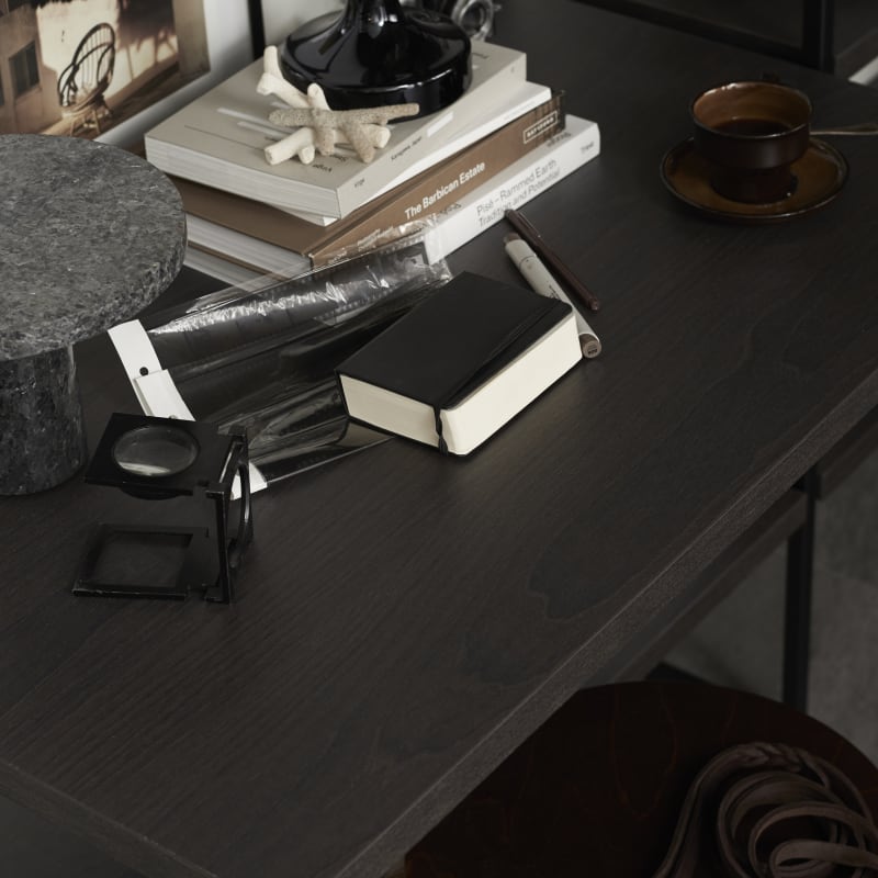 Marbodal Arkitekt plus Bark - Integrerat skrivbord i vägghylla