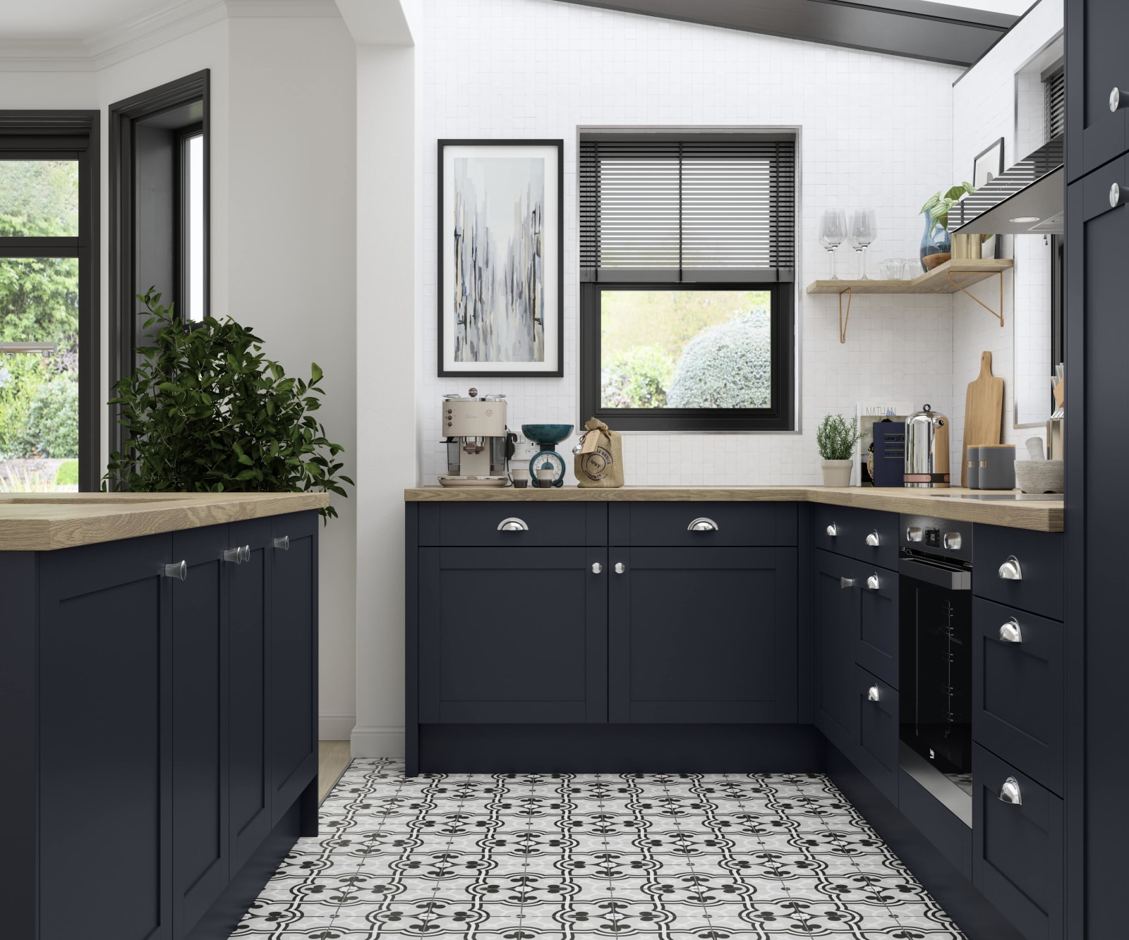 Tatton Kitchen by Magnet. A beautiful easy to use kitchen with traditional features with stylish modern touches.