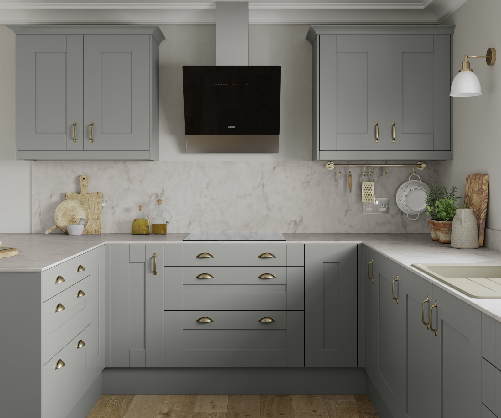 Tatton Kitchen by Magnet. A beautiful easy to use kitchen with traditional features with stylish modern touches.