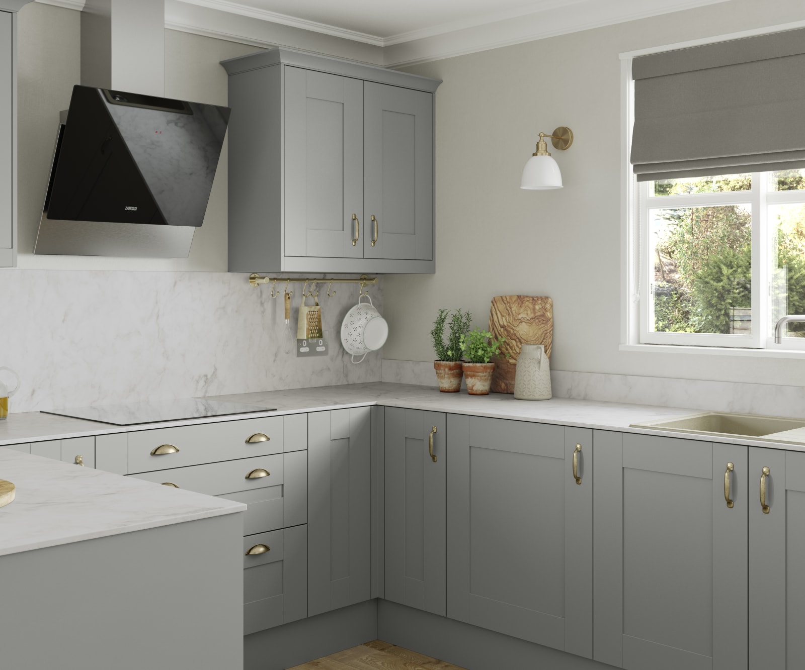 Tatton Kitchen by Magnet. A beautiful easy to use kitchen with traditional features with stylish modern touches.